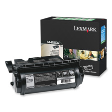 Genuine OEM Lexmark 64415XA Extra Hi-Yield Black Return Program Toner Cartridge (32000 page yield)