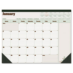 Monthly Desk Pad, 1MPP, 12 Mth Jan-Dec, 22"x17"