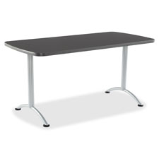 Sit-To-Stand Table, 3 Height Settings, 30"x36"x72", Graphite