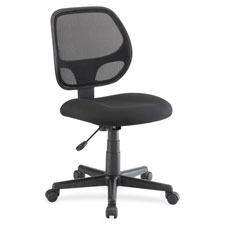 Multi Task Chair, 23-1/4"x25-1/2"x39", Black