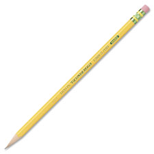 Ticonderoga Pencil,w/ Eraser,No 4,Extra Hard,YW
