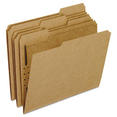 Fastener Folder,2" FSTR Cap,11pt,LTR,1/3 Cut,50/BX,Kraft