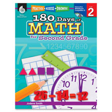 Teachers Aid Book,180 Days of Math, GR 2