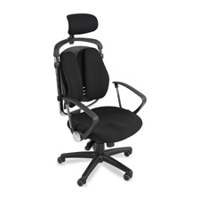 Executive Chair, High-back, 26"x21"x44", Black