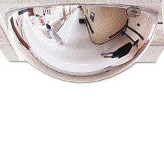 Dome Security Mirror, 24" Diameter, Natural