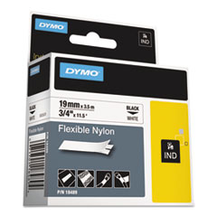 Label, Flexible Nylon, 3/4"x11.5', White