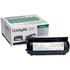 Genuine OEM Lexmark 12A6830 Black Return Program Print Cartridge