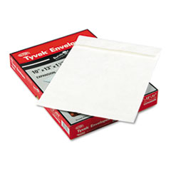Tyvek Open-End Envelope,Plain,10"x13"x1-1/2",25/BX,White