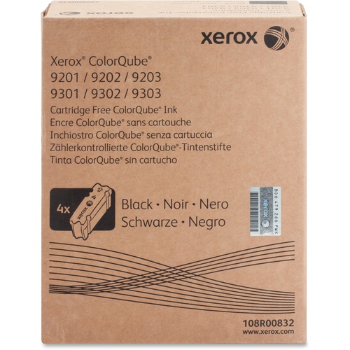 Genuine OEM Xerox 108R00832 Black ColorStix