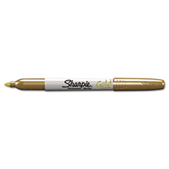 Sharpie Metallic Markers, Fine Pt, Permanent, Gold