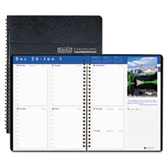 Wkly Planner, 2PPW,12 Mth Jan-Dec, 8-1/2"x11", Earthscapes