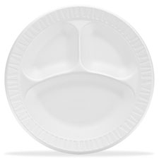 Unlaminated Plates, 10", 125/BG, White