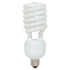 CFL Spiral Bulb T4, 40W, 2600 Lumens, White