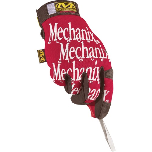 Mechanix Glove, 2-Ply, Size 10, Red