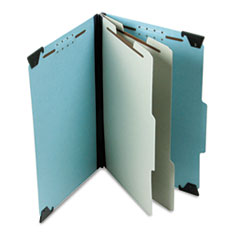 Hanging Classification Folder, 2 Partitions, Legal-Size, BE