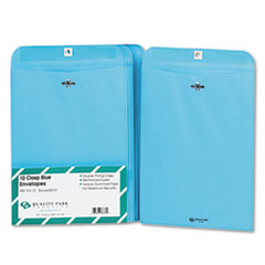 Clasp Envelopes, Gumming, 9"x12", 10/PK, Blue