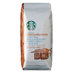 Starbucks Coffee, Medium Roast, Decaf, 1lb, White