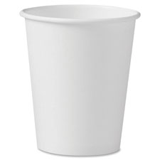 Hot Paper Cups, 10oz., 20PK/CT, White