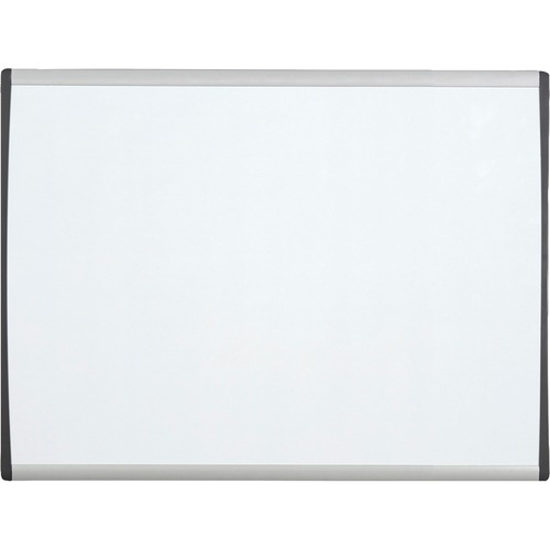 Magnetic Dry-Erase Board,Adjust. Clips,14"x11",Silver Frame