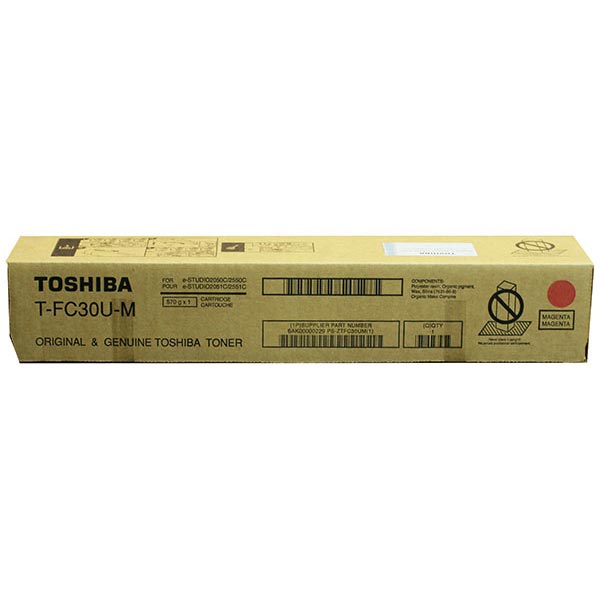 Genuine OEM Toshiba TFC30UM Magenta Toner Cartridge (28000 page yield)
