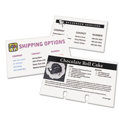 Laser/Inkjet Index Cards, Perforated, 3"x5", 150/BX, White