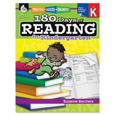 Teachers Aid Book,180 Days of Reading, GR K