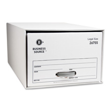 Storage Drawer, Letter, 12-1/2"x23-1/2"x10-1/4", 6/CT, WE