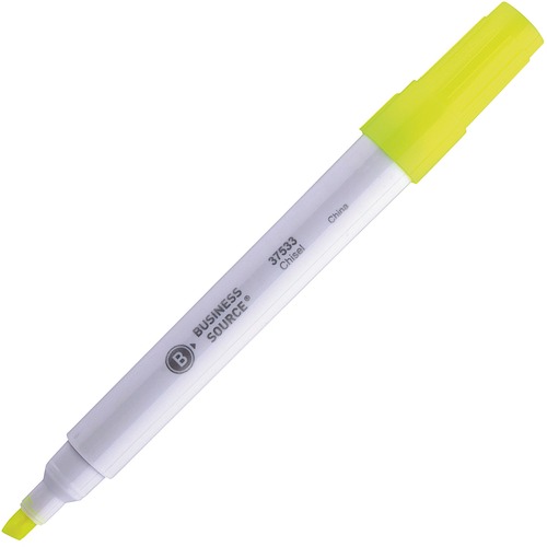 Highlighter, Chisel Tip, Florescent Yellow