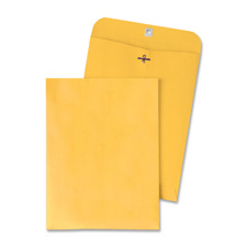 Gummed Clasp Envelope, 28Lb, 11-1/2"x14-1/2", 100/BX, KFT