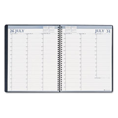 Weekly Planner, 2PPW, 12Mth Aug-July, Black