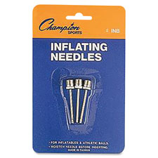 Inflating Needles, Nickel Plated, 3/PK, Silver