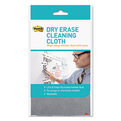 Dry Erase Cloth, Washable, 5.2"x8.1", 12/PK, White