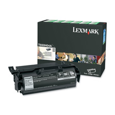 Genuine OEM Lexmark T650H04A Black Return Program Print Cartridge Label,