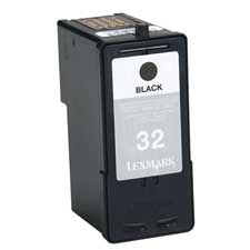 Genuine OEM Lexmark 18C0533 (Lexmark 32) Black Ink Cartridge (2 pk)
