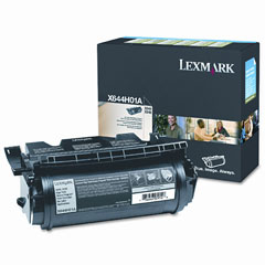 Genuine OEM Lexmark X644H01A High Yield Black Return Program Print Cartridge