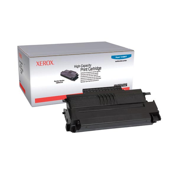 Genuine OEM Xerox 106R01379 High Yield Black Laser Toner Cartridge (4000 page yield)