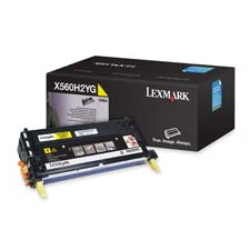 Genuine OEM Lexmark X560H2KG High Yield Black Print Cartridge (10000 page yield)