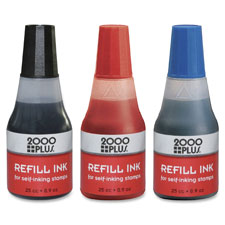 Self-Inking Refill Ink, Red