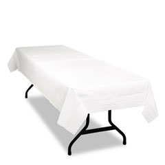 Table Tissue Cover, Rectangular, 54"x108", White