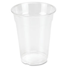 Plastic Cups, 12oz., 25/PK, Clear