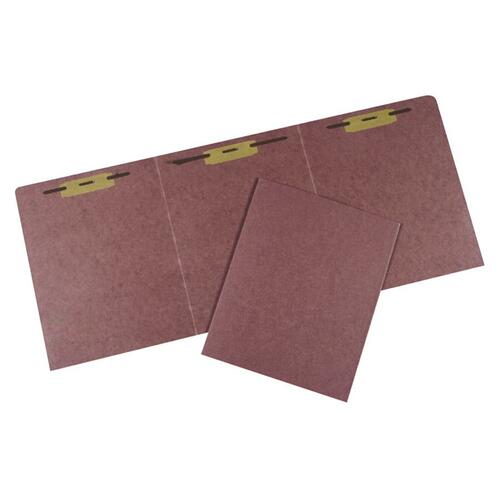 File Folder, Tri-Fold, 217 lb., Letter-Size, 10/PK, Red
