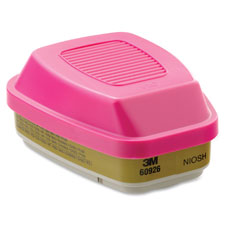 Multi Gas/Vapor Cartridge/Filter 60926, Pink/Yellow