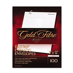Fastrip Catalog Envelope, Side Seamk 9'x12", 100/BX, WE