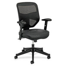 Mesh Back Chair, 29"x36"x42-1/2", Black