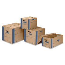 Smoothmove Small Moving Boxs, 12"x24"x10", 8/CT, KFT