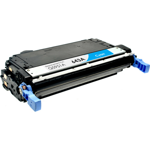 Government Toner Cyan Toner Cartridge Replacement For HP 643A Q5951A (10000 Yield)