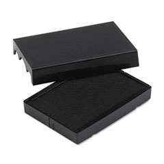 Replacement Ink Pad, f/T4729, 1-9/16"x2", Black