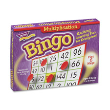 Multiplication Bingo, 5"x5", 36 Cards, 700 Chips
