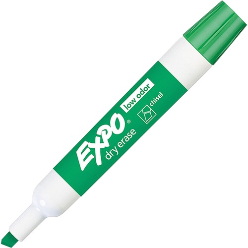 Dry-erase Markers,Chisel Point,Nontoxic,Green