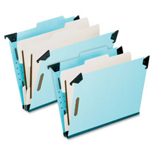 Hanging Classification Folder, 1 Partition, Letter-Size, BE